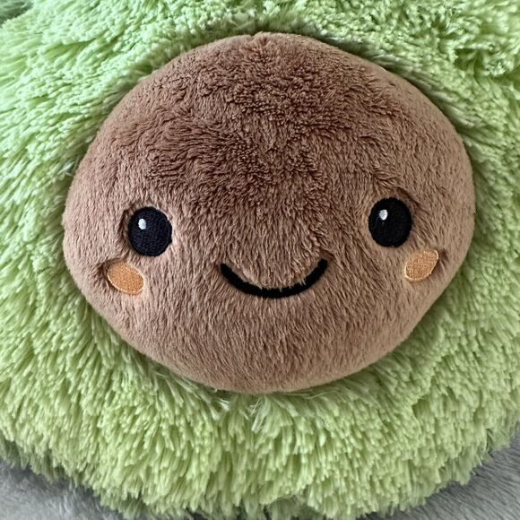 Squishable Comfort Foods Avocado Smile Large 15" Plush Pillow Toy - Picture 2 of 7